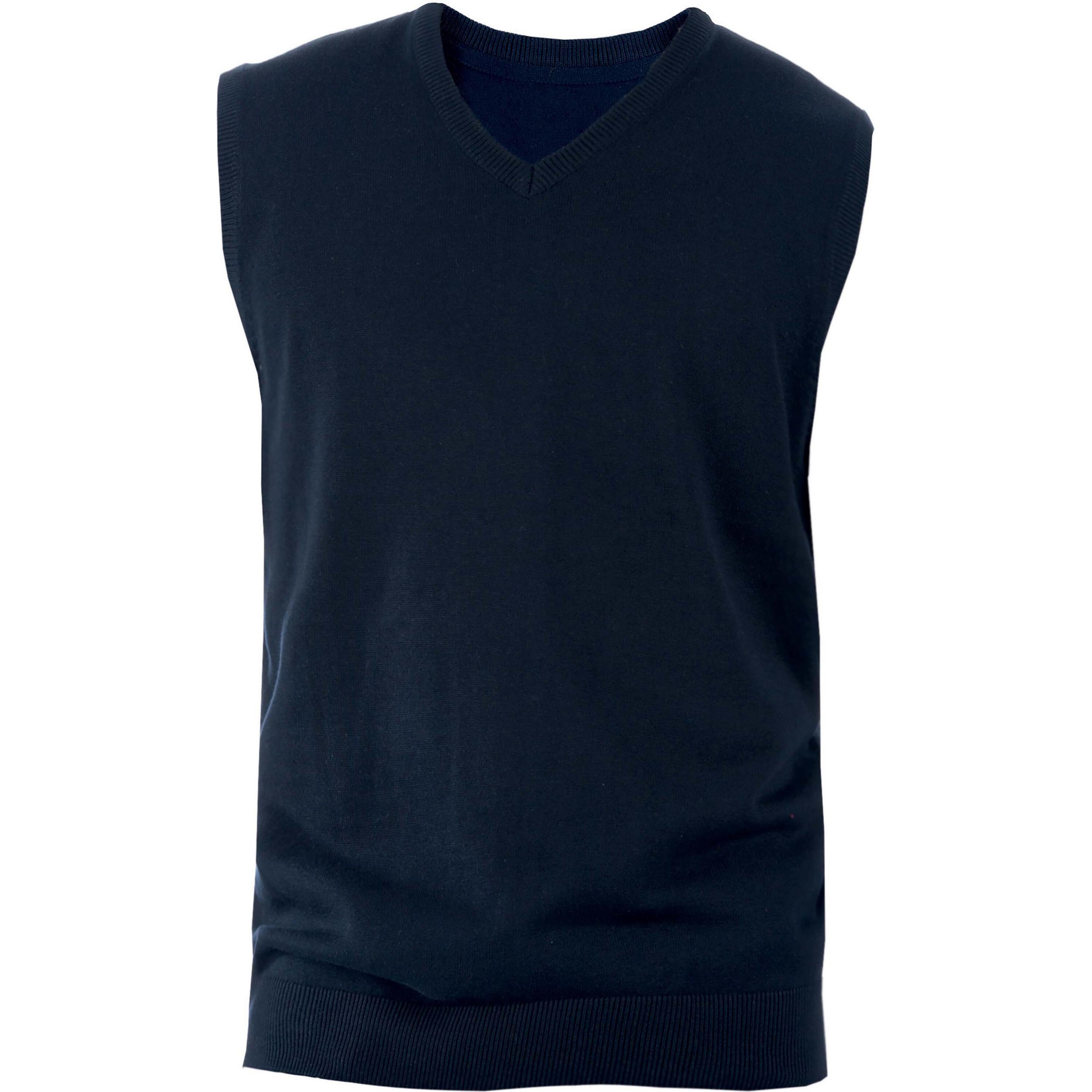 Kariban, Pullover, Sans Manche, Blau, (XL)