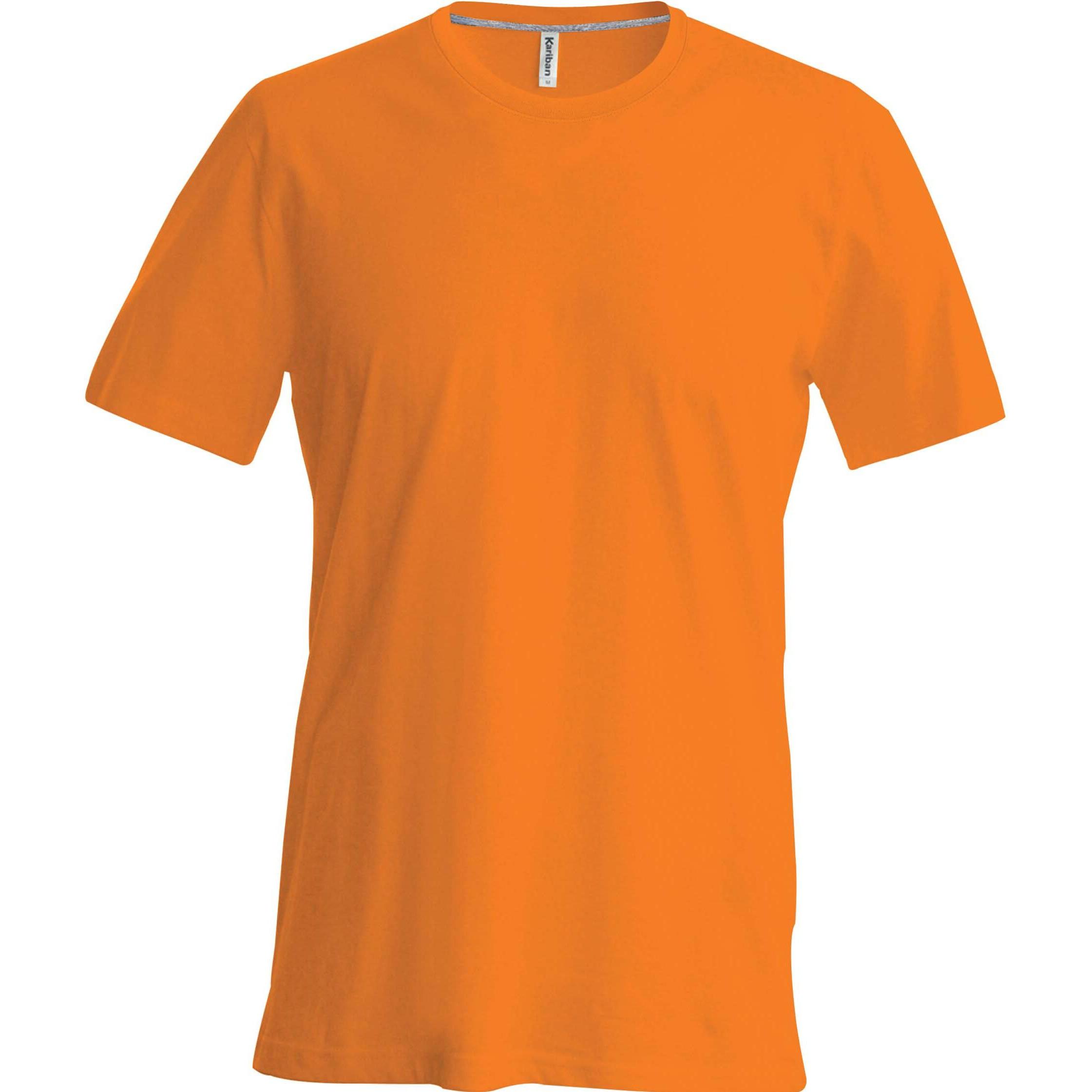 Kariban, Herren, Sportshirt, Col Rond Manches Courtes (XL), Blau, XL
