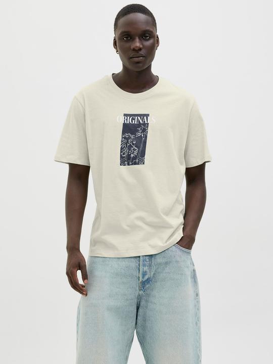 Actual product image Jack & Jones Gedruckt Rundhalsausschnitt T-shirt T-shirt (M)