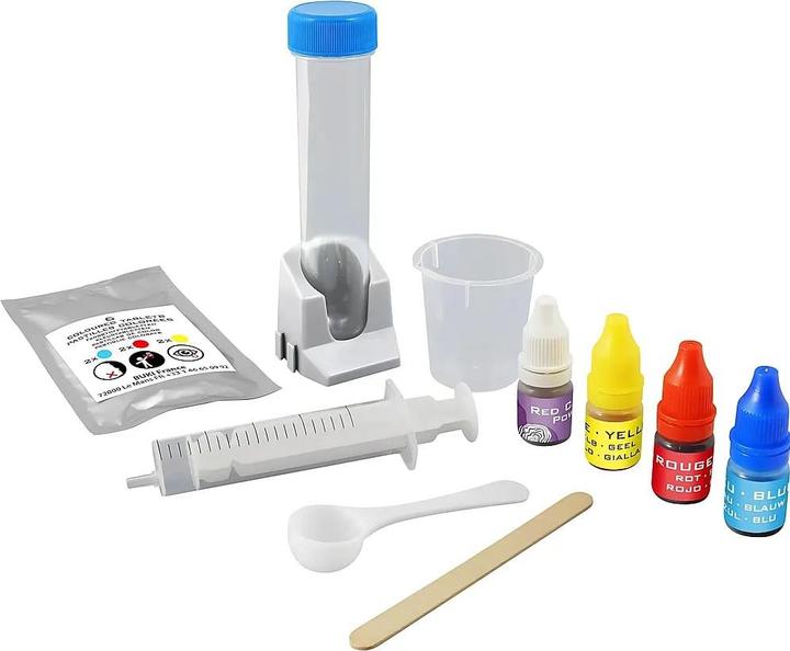 Actual product image Buki Experiment kit mini Lab color chemistry