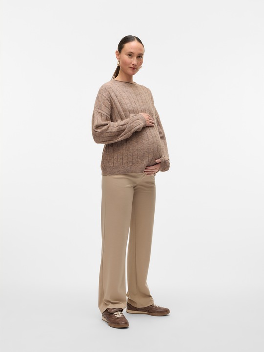 Produktbild Vero Moda Maternity Normal geschnitten Rundhals Pullover Gestricktes Oberteil (M)