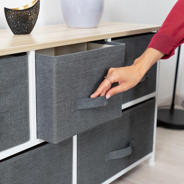 Immagine prodotto Relaxdays Mobiletto con cassetti diverse varianti (83 x 29 x 77,5 cm)