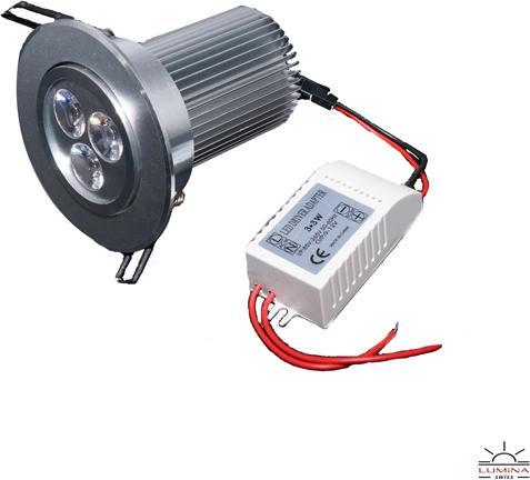 Produktbild Lumina Swiss LED Einbauspot Standard Dimmbar 3x3W warm-weiss (930 lm)