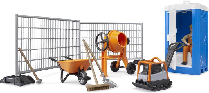 Productafbeelding Bruder 62008 bworld bouwplaats set