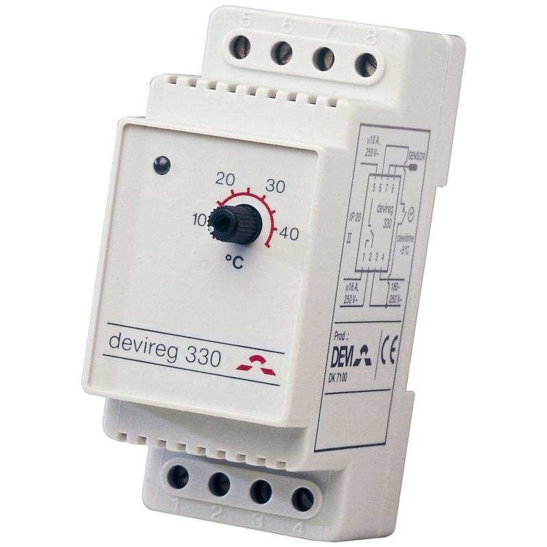Devi Thermostat, Thermostat, Grau