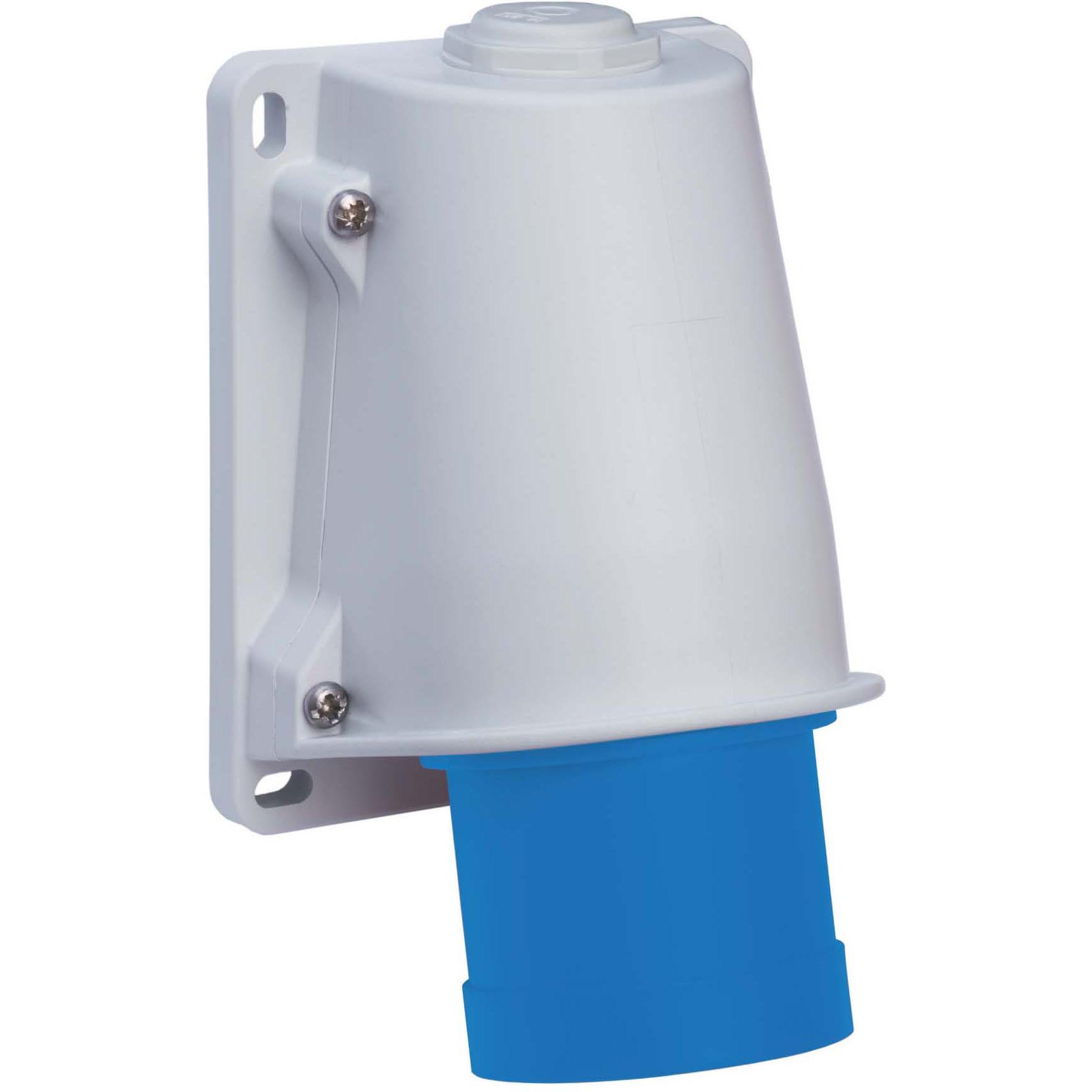 Schneider Electric, Netzstecker + Netzkupplung, SE PKX16W423 WandgerÃ¤testecker Ip44 16A 230V 3P (CEE 7/4)