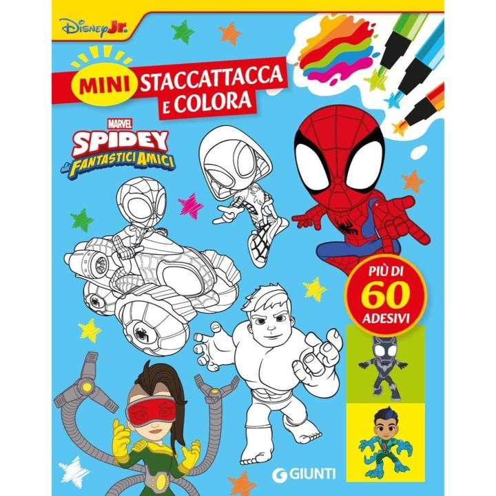 Actual product image Spidey Mini Staccattacca&Colora