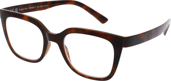 Invu Reading glasses 0.00dpt IB62400P (no correction)