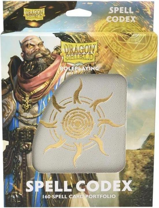 Actual product image Dragon Shield Roleplay Spell Codex - Ashen White