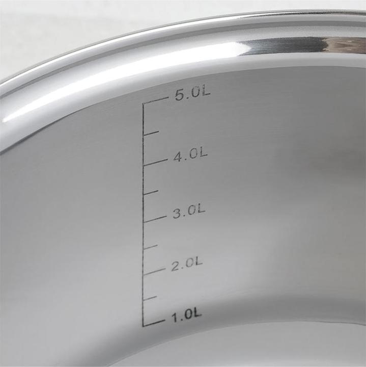 Immagine prodotto Blaumann Set di pentole (24 cm, Set di pentole e padelle da cucina, Acciaio inossidabile)