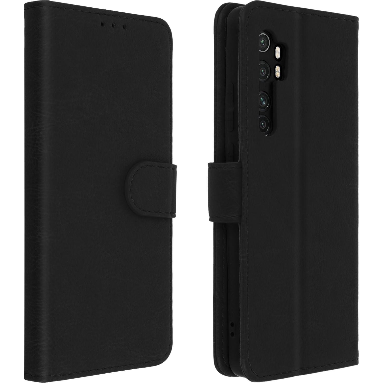 Avizar Chester Series (Xiaomi Mi Note 10 Lite), Smartphone Hülle, Schwarz