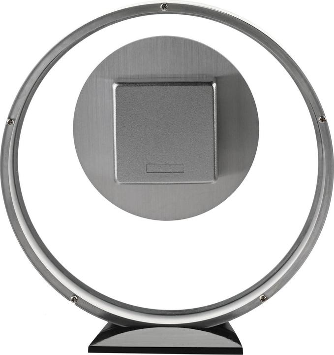 Actual product image William Widdop Wm.Widdop Round Silver Mantel Clock