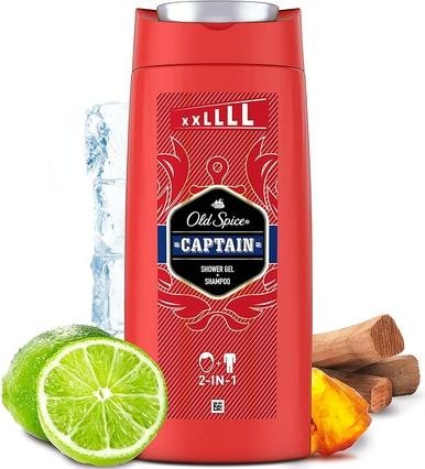 Old Spice Captain (675 ml, Flüssiges Shampoo)
