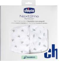 Chicco Next2Me Forever Spannbettlaken G/D+P Bambuslaub
