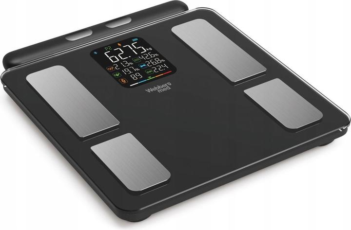 Image du produit Webber Balance analytique de salle de bain 15 paramètres Apple Health Google Fit SCALA