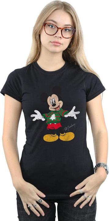 Image du produit Disney - T-shirt MICKEY MOUSE CHRISTMAS JUMPER - Femme (XL)