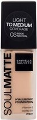 Image du produit Gabriella Salvete Fond de teint hyaluronique Soulmatte (03N Beige Neutre)