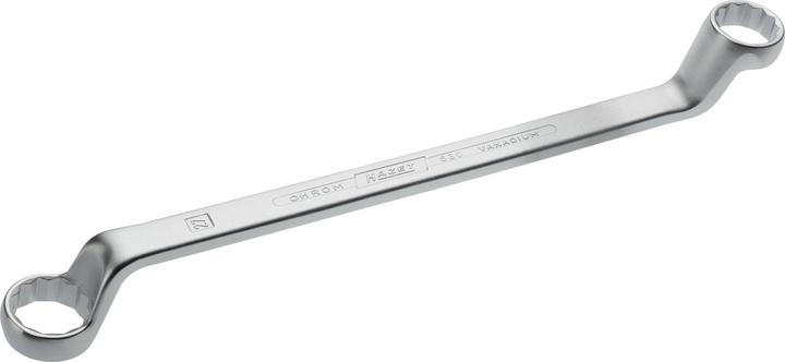 Actual product image HAZET Double box-end wrench 630-24X27 ∙ Outside 12-point profile ∙ 24 x 27 mm (24 mm, 27 mm)