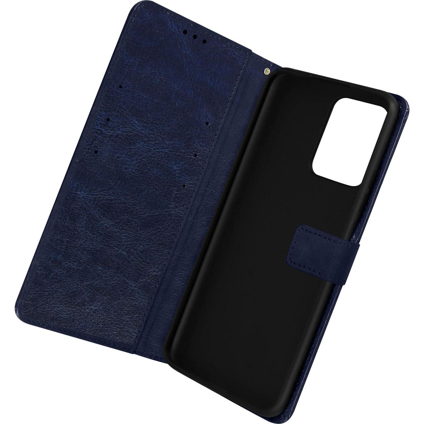 Avizar Vintage Series (Xiaomi Redmi Note 12 5G), Smartphone Hülle, Blau