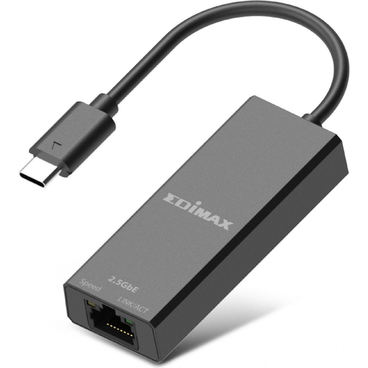 Thumbnail - edimax EU-4307 V2 (USB 3.1, RJ45 (1x)), Netzwerkadapter, Schwarz