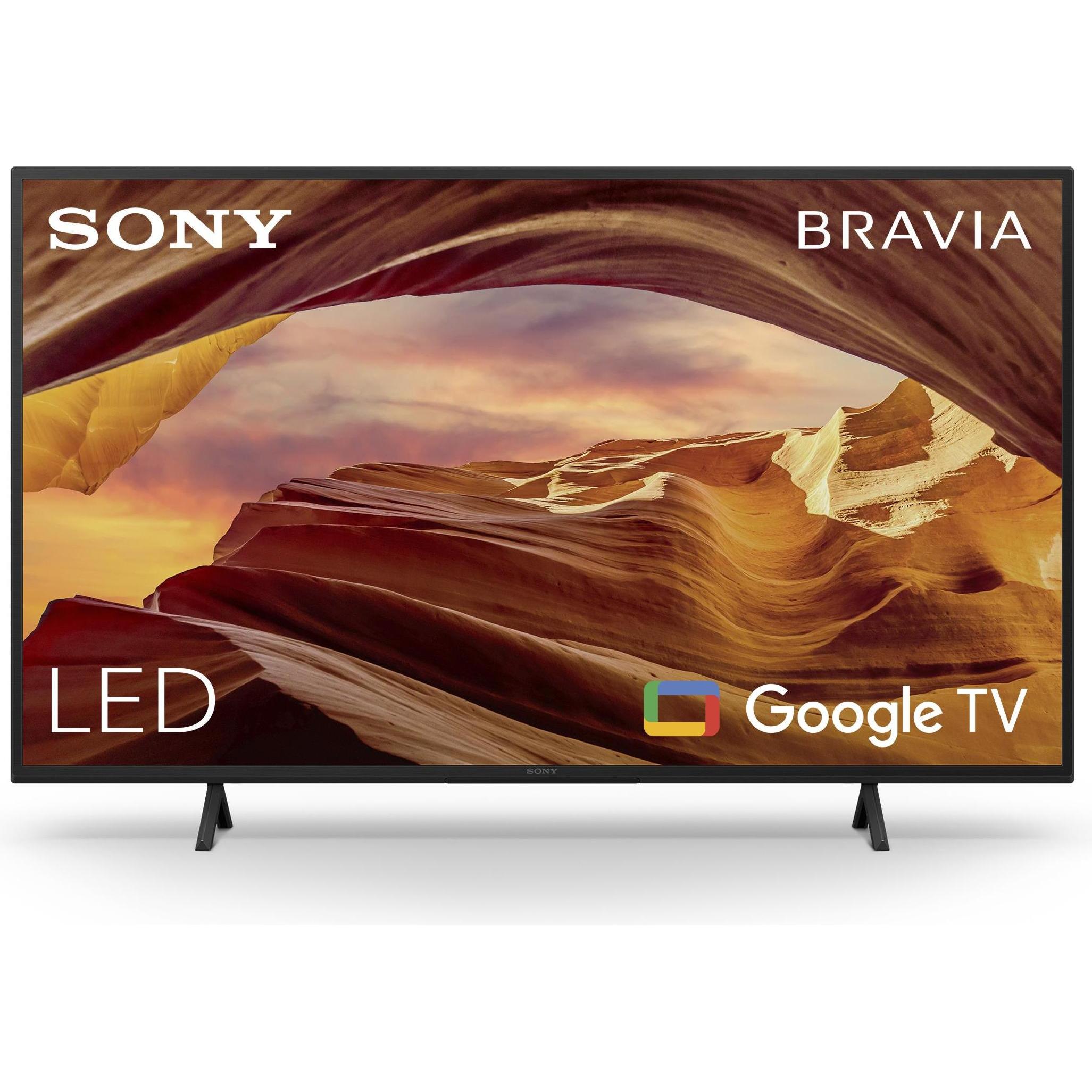 Sony KD-50X75WL (50", X75WL, LED, 4K, 2023), TV, Schwarz
