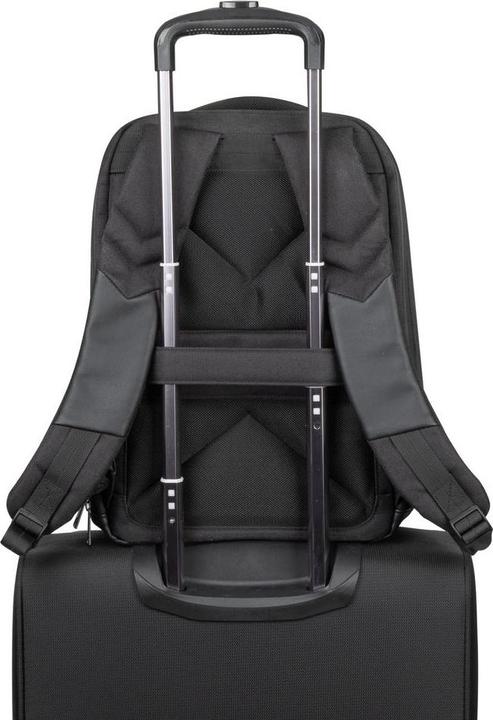 Produktbild Rivacase ECO Laptop Rucksack 14 Zoll kompatibel mit MacBook Air 15-28 x 41 x 17,5 cm - robustes Hand (15", Universal)