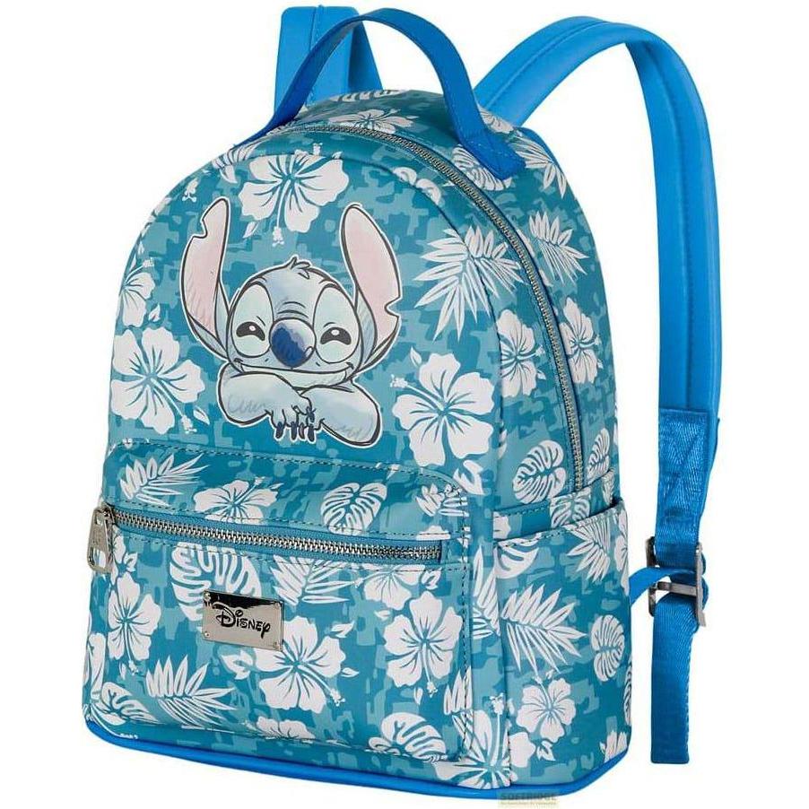 Karactermania, Borsa scuola materna, STITCH - Azul - Sac à Dos Fashion '20x27x12cm', Blu