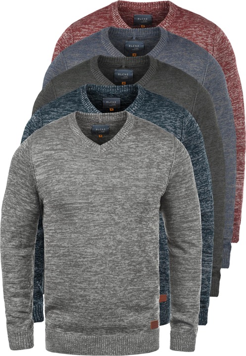 Immagine prodotto Blend Dansel Maglione Pullover Maglieria Da Uomo Con Collo A V (XXL)
