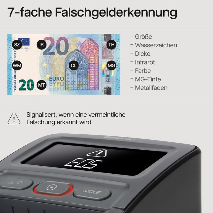 Produktbild Safescan 155-S (G2) (Geldscheinprüfer)