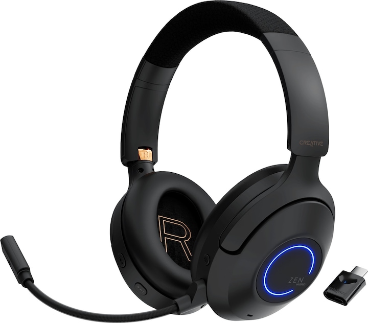 Creative Zen Hybrid Pro Classic (schwarz, ANC, Bluetooth, USB-C) (Kabellos)