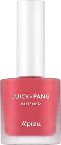 Actual product image A'Pieu Juicy-Pang Water Blusher Moisturizing Finish Easy Blending Blusher Natural Look K-Beauty Cher (Popping Cherry)