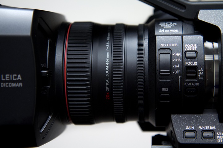 Actual product image Panasonic Ag-Ux180 (9.46 Mpx, 24p, 20 x)