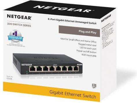Produktbild Netgear GS308-300PES (8 Ports)
