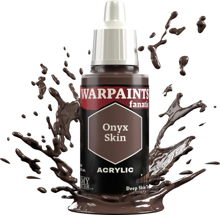 Produktbild The Army Painter Farbe Warpaints Fanatic: Onyx Skin 18 ml