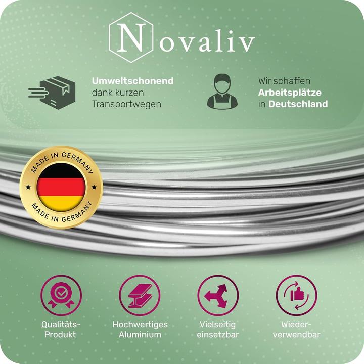 Produktbild Novaliv 76m Rolle Dekodraht (76 m)