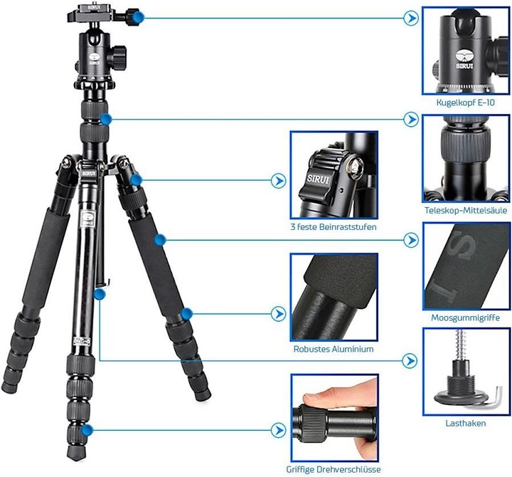 Produktbild Sirui NT-1005X/E-10 Kit