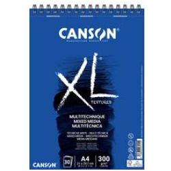 Canson, Quaderni + Bloc notes, Blocco di studio XL MIXED MEDIA Textured, DIN A2 (A2)