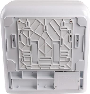 Actual product image Wepa Towel dispenser Sensor Dimensions: 34.8 x 38.6 x 22 cm (W x H x D) Material: plastic