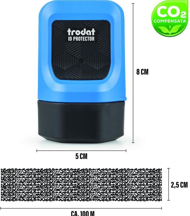 Produktbild Trodat Datenschutzstempel ID Protector Set inkl. Tinten