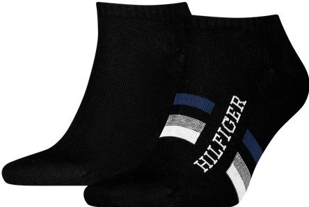 Produktbild Tommy Hilfiger Socken Söckchen 2P Schwarz (2er Pack, 43 - 46)