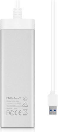 Actual product image Macally U3HUBA (USB-A, 4 ports)