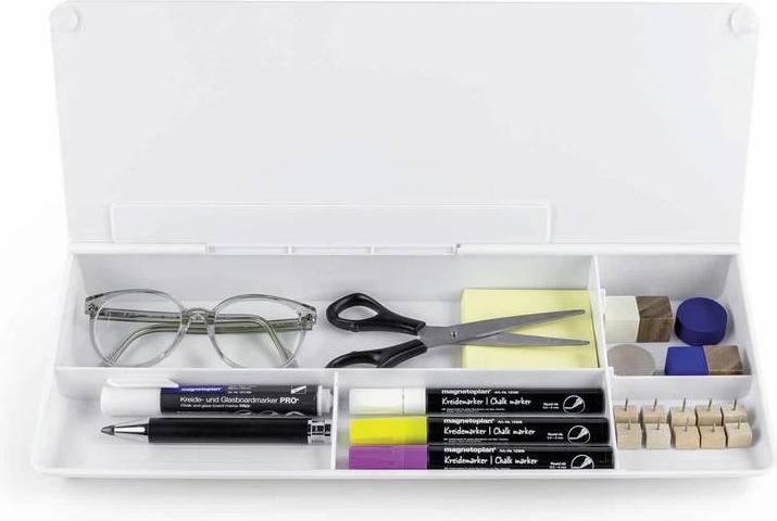 Produktbild Magnetoplan 12315 Tischorganizer Weiss Anzahl der Schubfächer: 5
