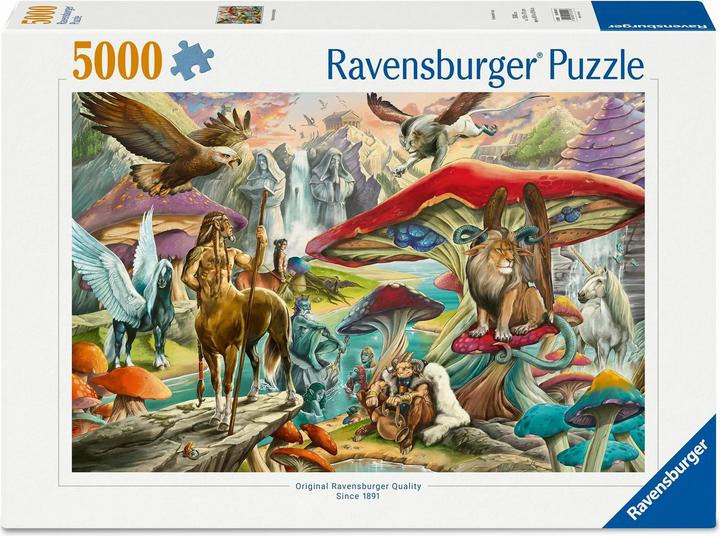 Ravensburger Adult puzzle 5000 Teile - Mushrooms and more (5000 Teile)