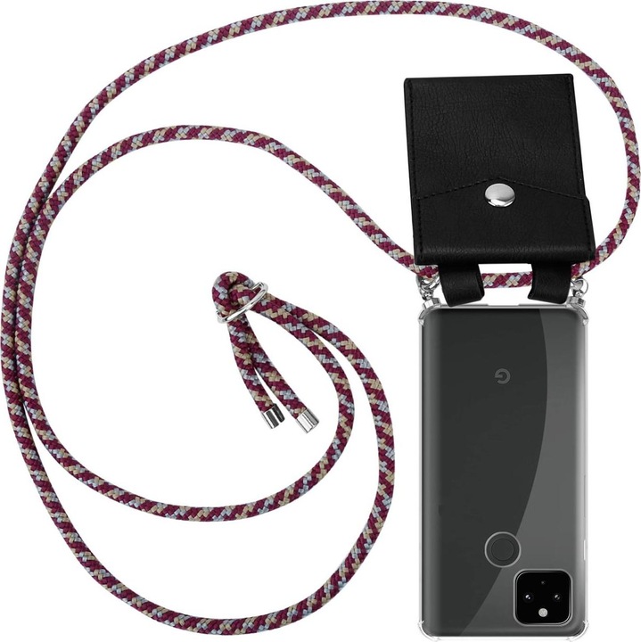 Produktbild Cadorabo TPU Handy Kette SILBER Cover
