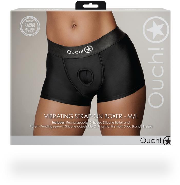 Immagine prodotto Ouch! Vibrating Strap-on Boxer - M/L
