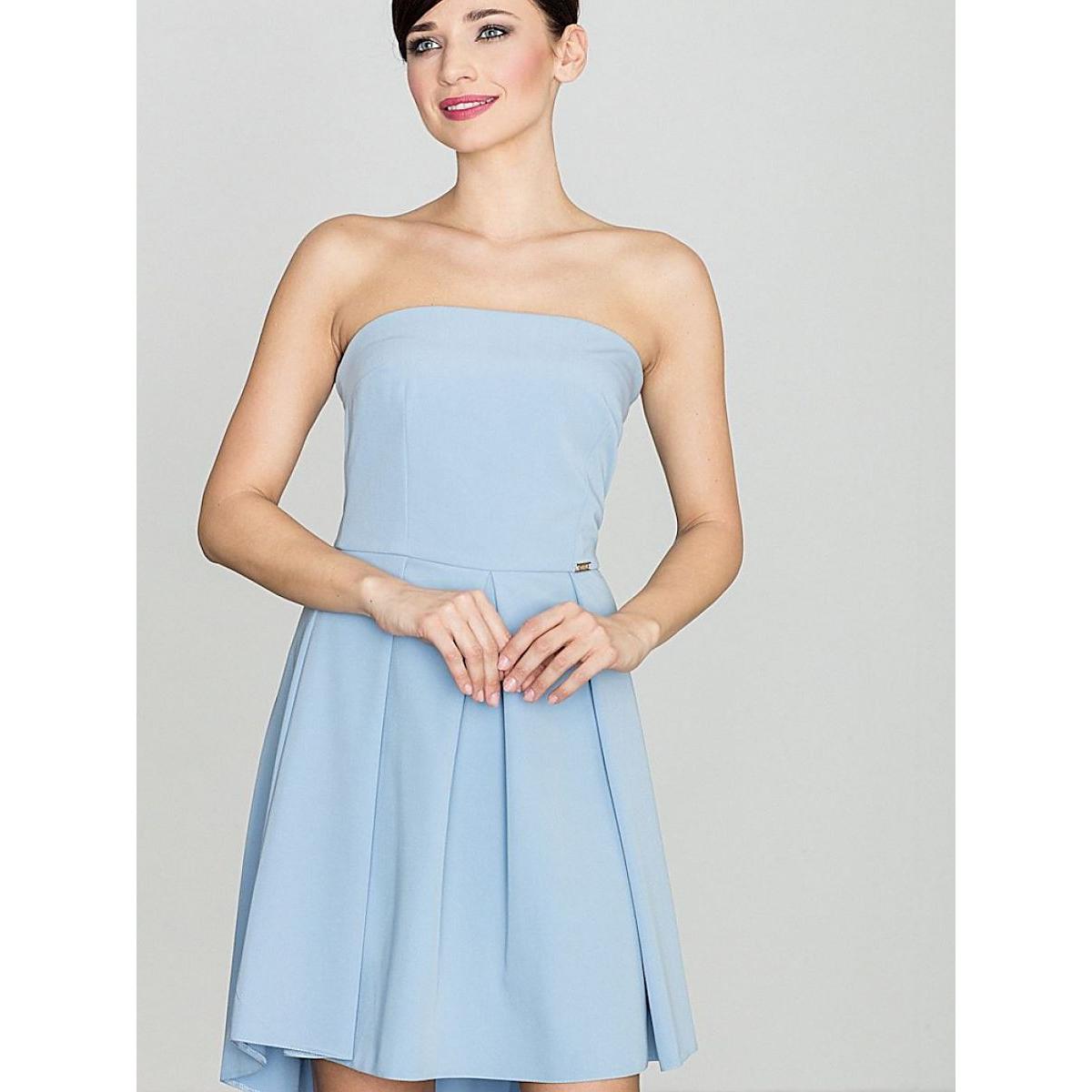 Lenitif, Damen, Kleider, Cocktailkleid, Blau, (M)