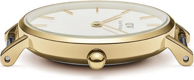 Image du produit Daniel Wellington Classic Petite Evergold blanche (32 mm) (Montre avec pierre précieuse, 32 mm)