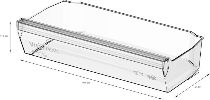 Produktbild Bosch Hausgeräte KUL22ADD0H (110 l)