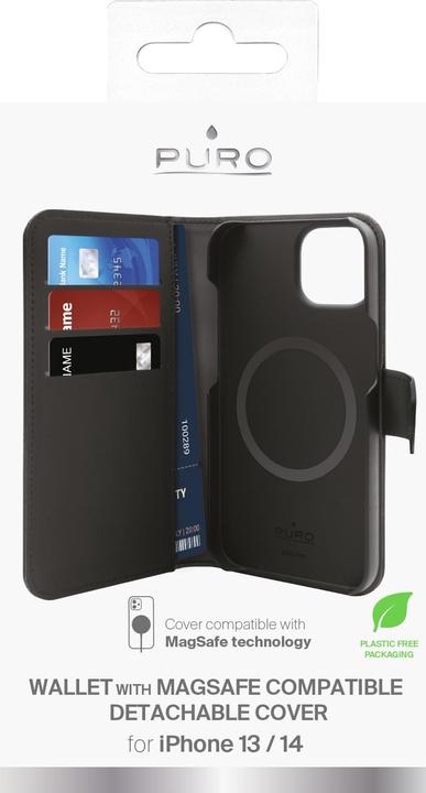 Image du produit Puro Portefeuille détachable (Apple iPhone 13, Apple iPhone 14)