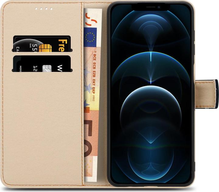 Produktbild Cadorabo Book Hülle mit Print (Apple iPhone 12 Pro Max)